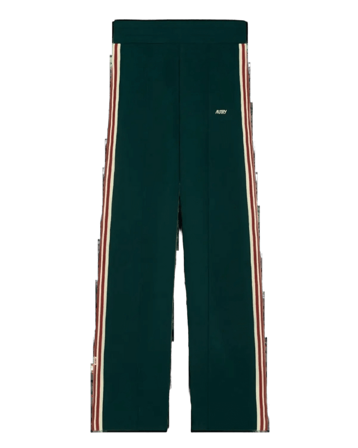 AUTRY - Pantalon jogger en maille de viscose Vert - Lothaire