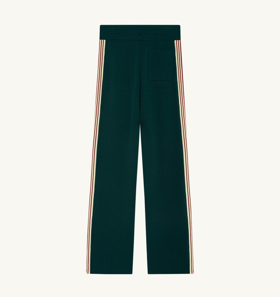 AUTRY - Pantalon jogger en maille de viscose Vert - Lothaire