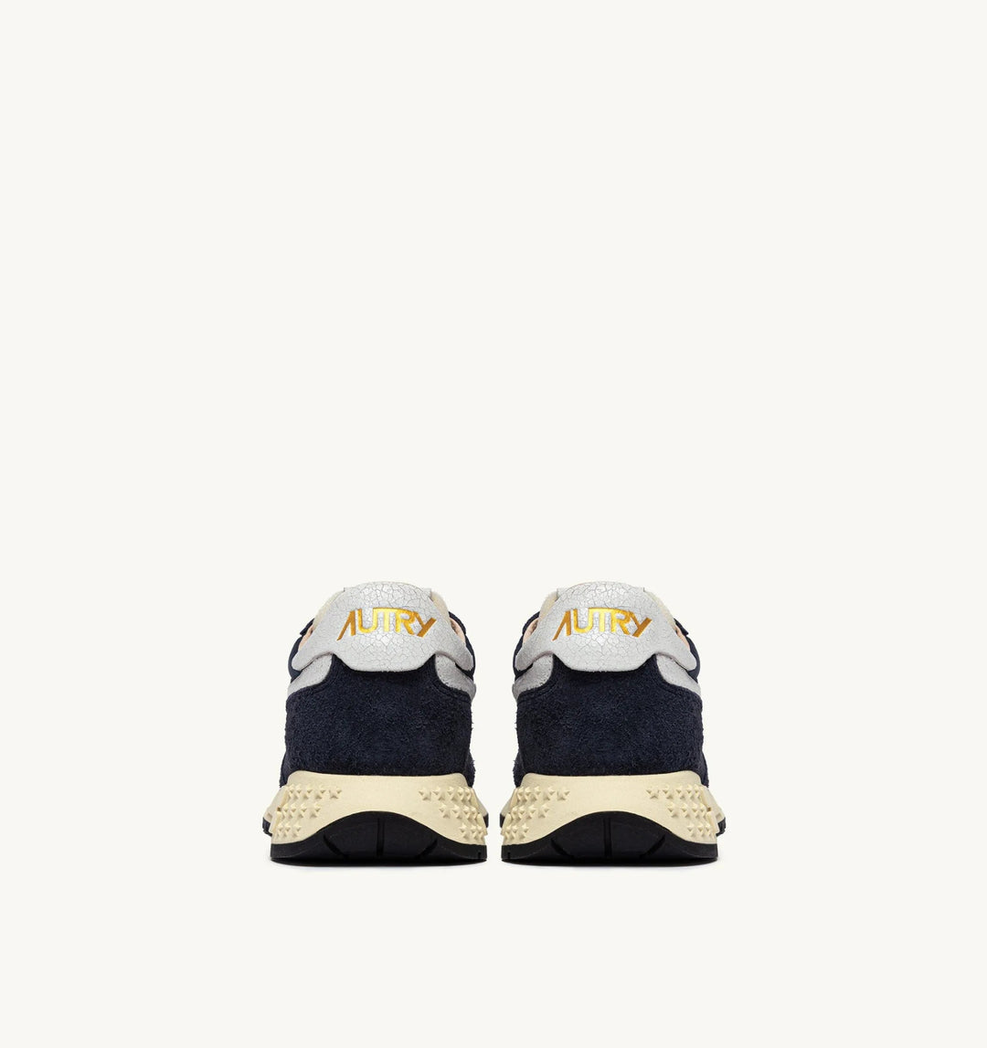 AUTRY - Reelwind Low en nylon et daim blue space et blanc - Lothaire