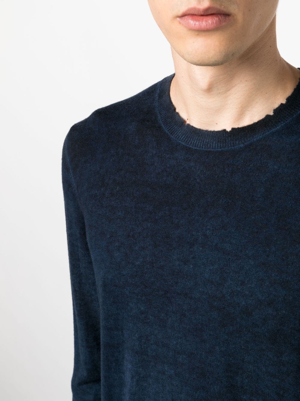 Avant Toi - Pull navy Laine & Cachemire - Lothaire
