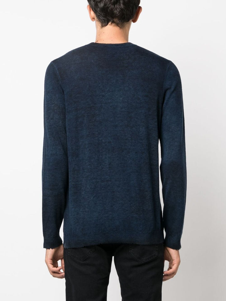 Avant Toi - Pull navy Laine & Cachemire - Lothaire