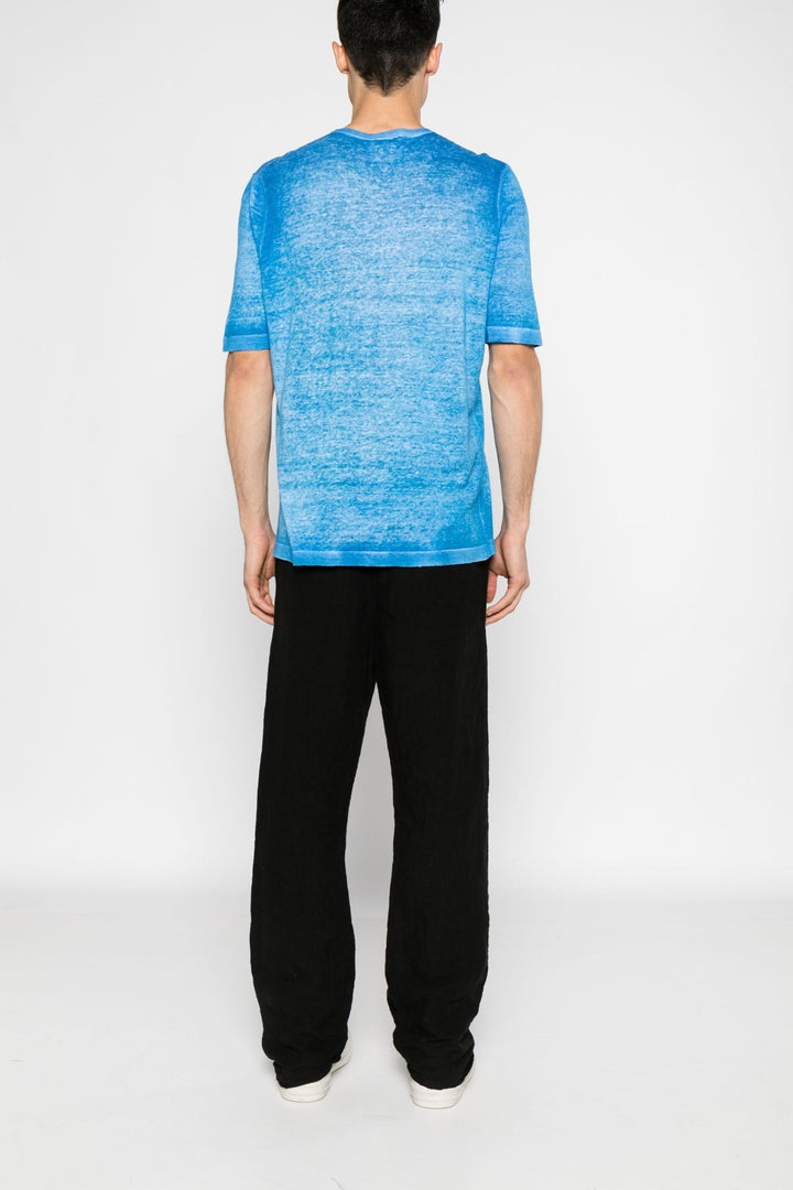 Avant Toi - T Shirt Bleu Lin - Lothaire