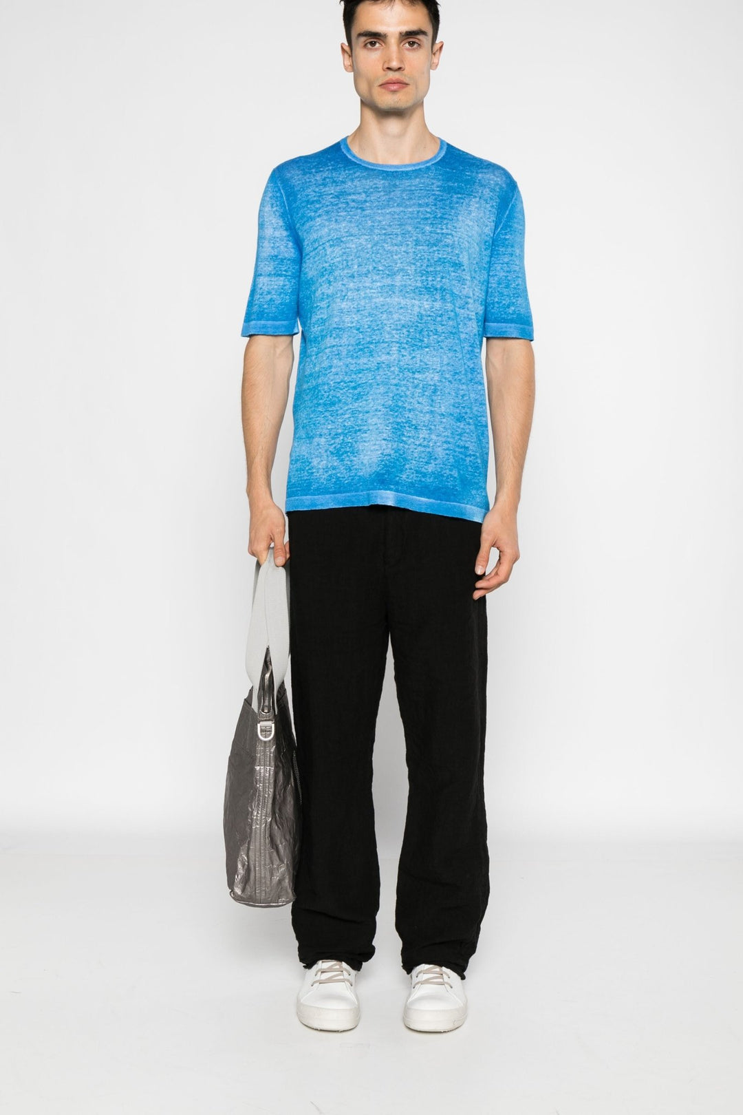 Avant Toi - T Shirt Bleu Lin - Lothaire