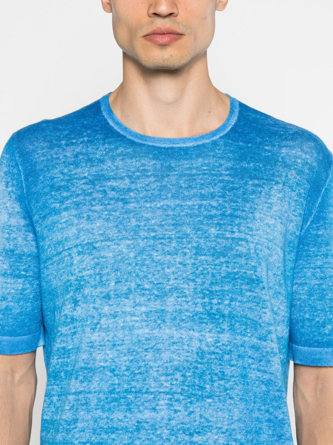 Avant Toi - T Shirt Bleu Lin - Lothaire