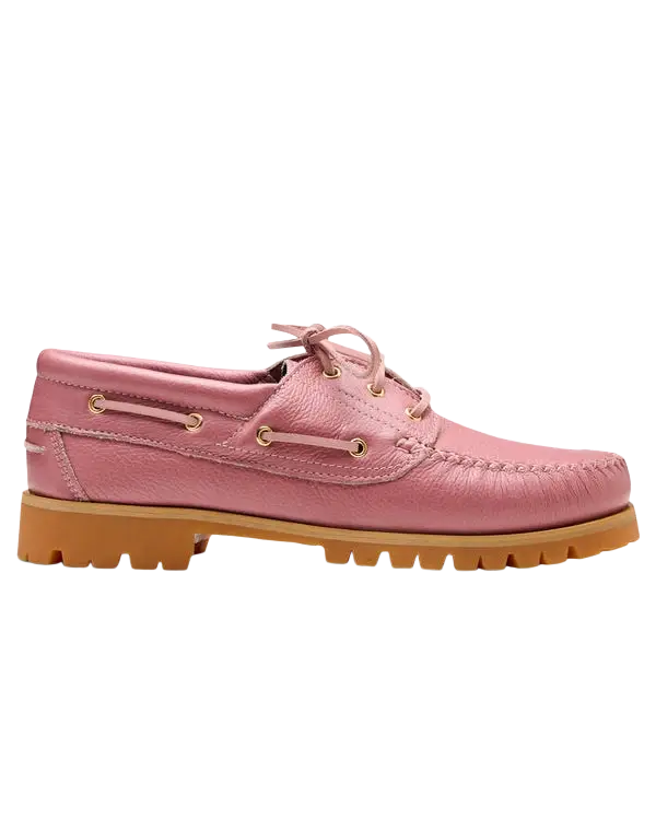 VINNY'S - Aztec Boat Shoe Rose poudré