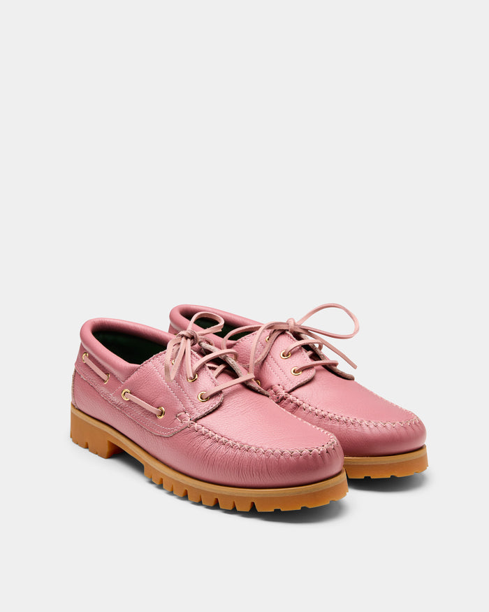 VINNY'S - Aztec Boat Shoe Rose poudré