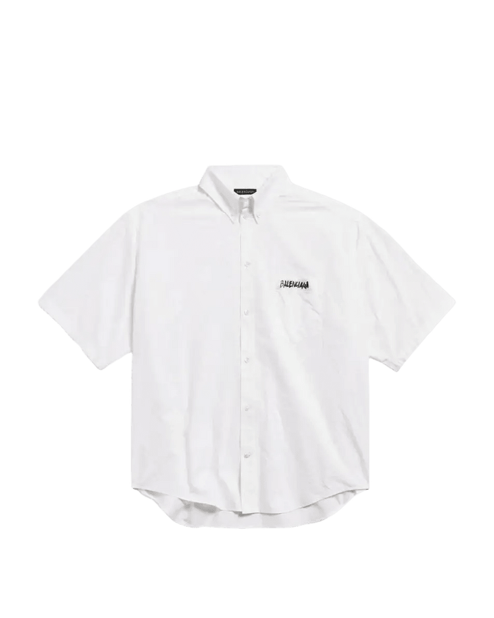 BALENCIAGA - Chemise à manches courtes blanc - Lothaire