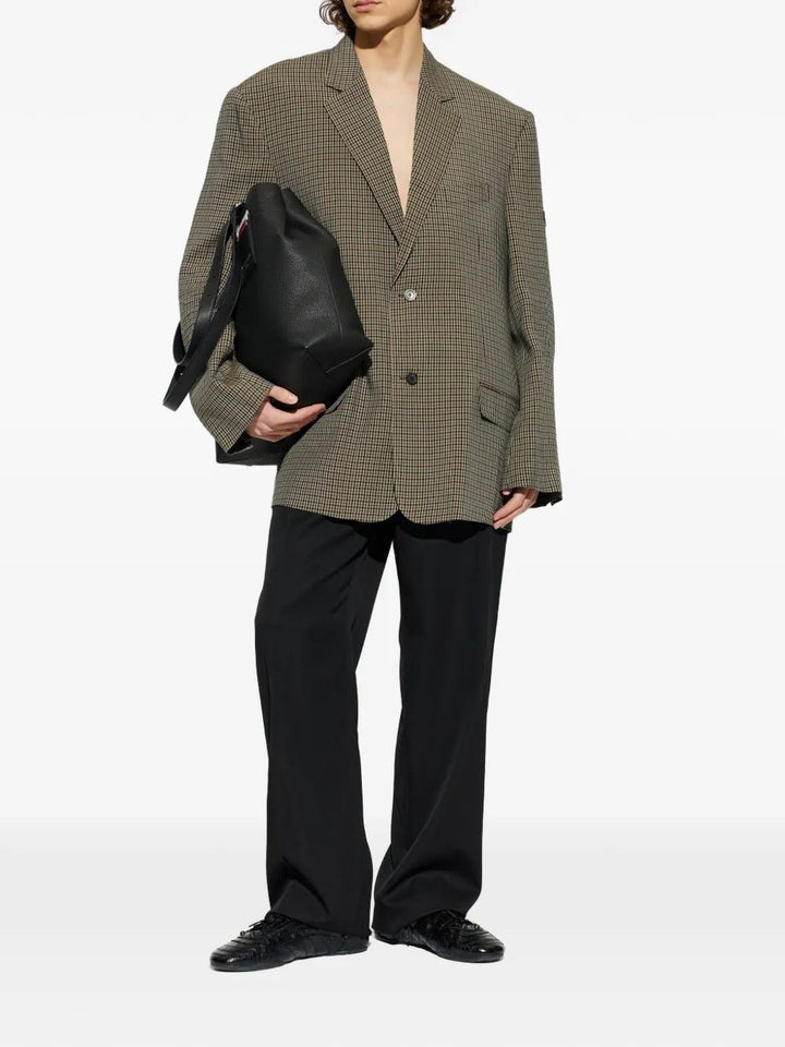 BALENCIAGA - Pantalons à boutonnière noir - Lothaire