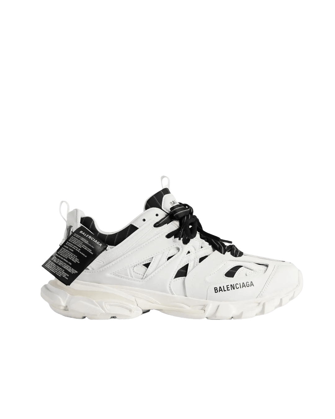 BALENCIAGA - Sneaker Track Shirt pour Homme en Blanc / Noir - Lothaire