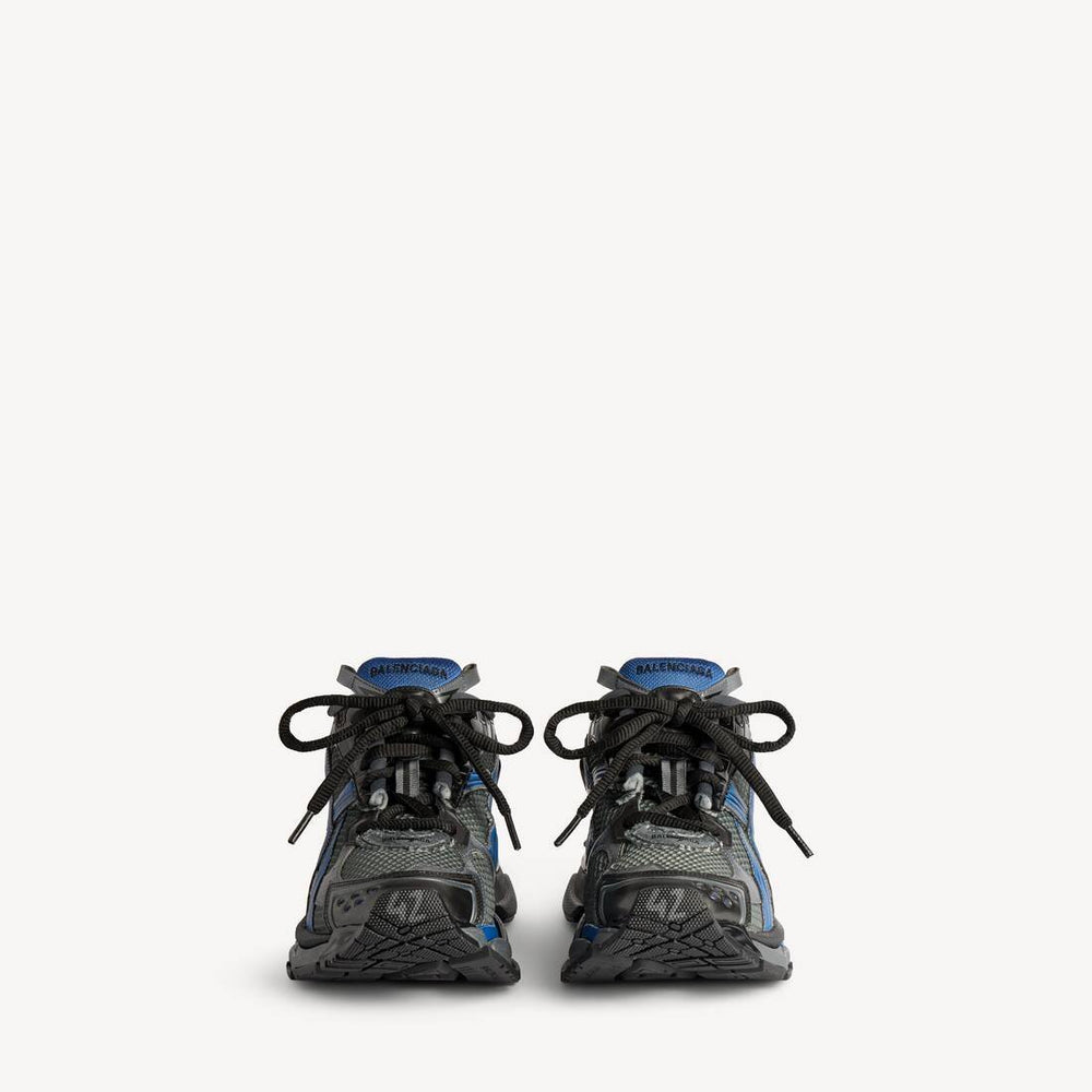 BALENCIAGA – Sneakers Runner Gradient Mesh Noir/Bleu/Gris - Lothaire