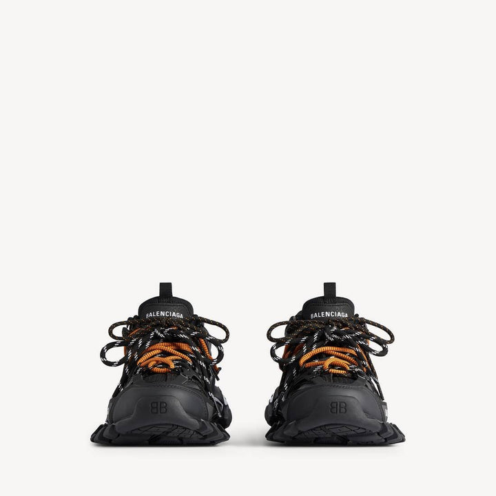 BALENCIAGA – Sneakers Track Trail Laces Noir et orange - Lothaire