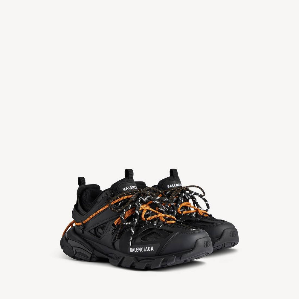 BALENCIAGA – Sneakers Track Trail Laces Noir et orange - Lothaire