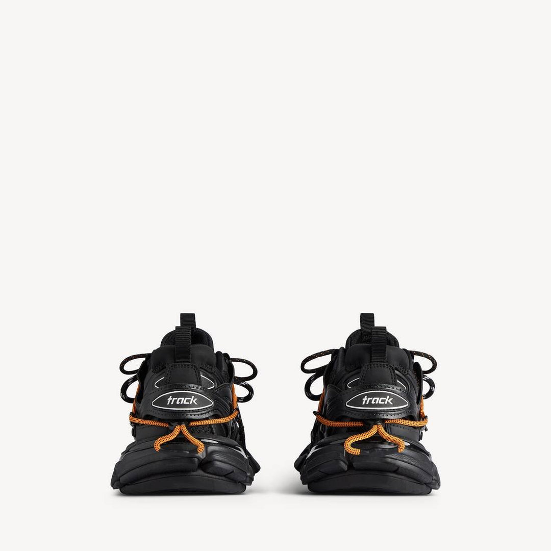 BALENCIAGA – Sneakers Track Trail Laces Noir et orange - Lothaire