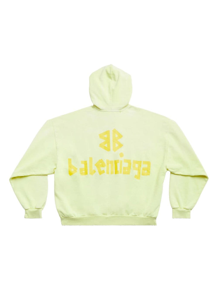 Balenciaga - Sweat à capuche fluo - Lothaire