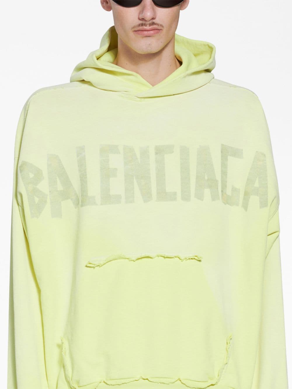 Balenciaga - Sweat à capuche fluo - Lothaire