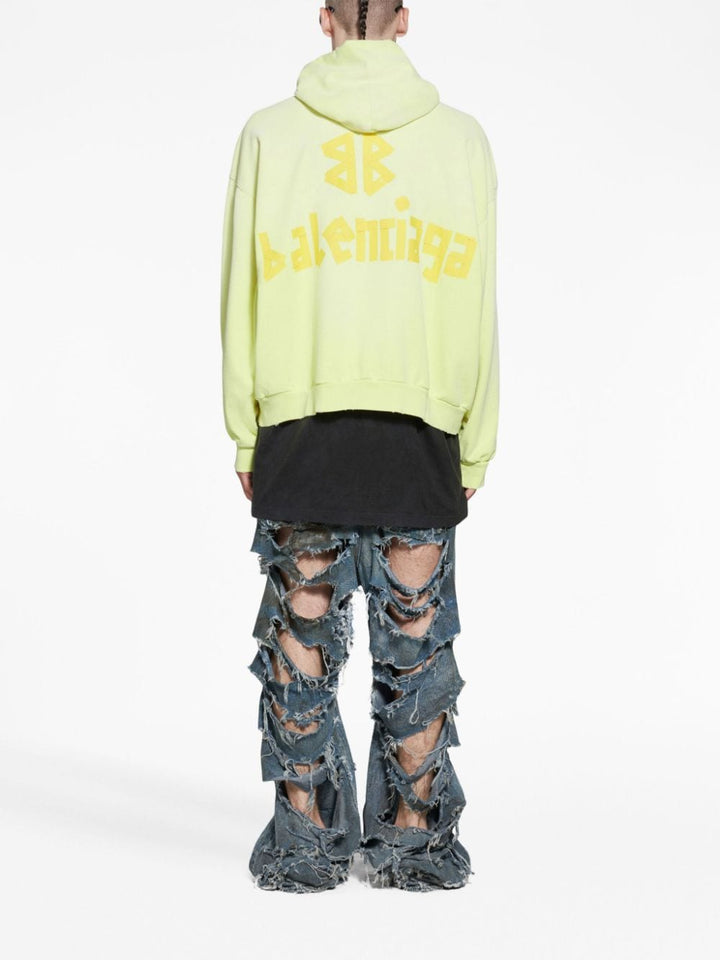 Balenciaga - Sweat à capuche fluo - Lothaire