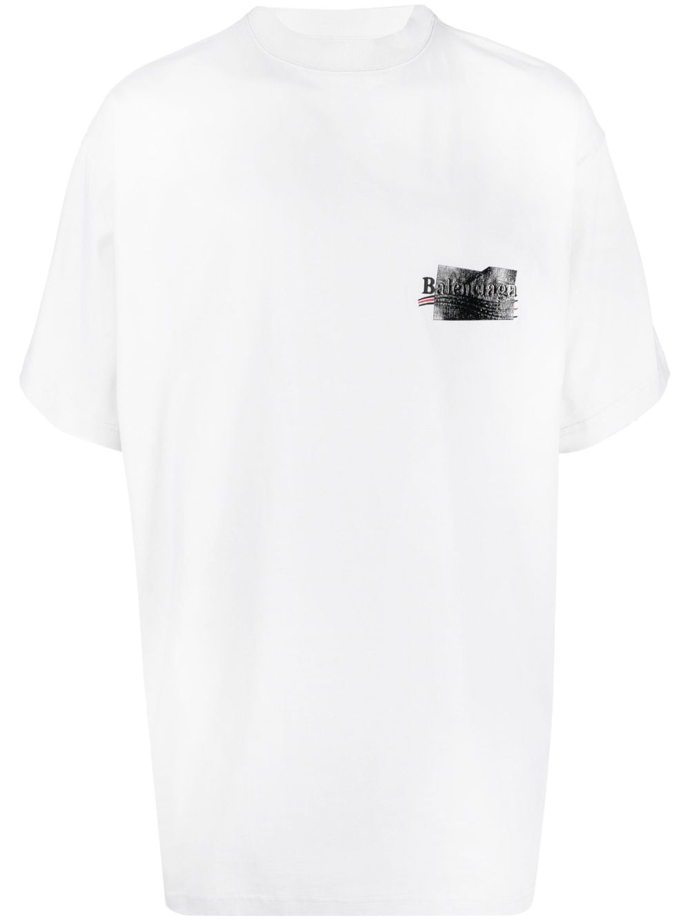 Balenciaga - T-shirt à logo Political Campaign brodé - Lothaire