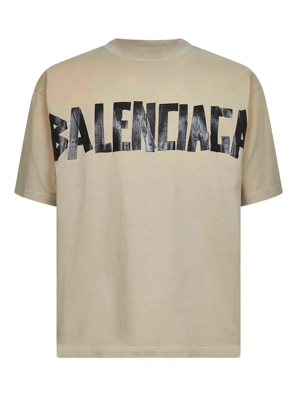 BALENCIAGA - T-shirt beige à écriture noir - Lothaire