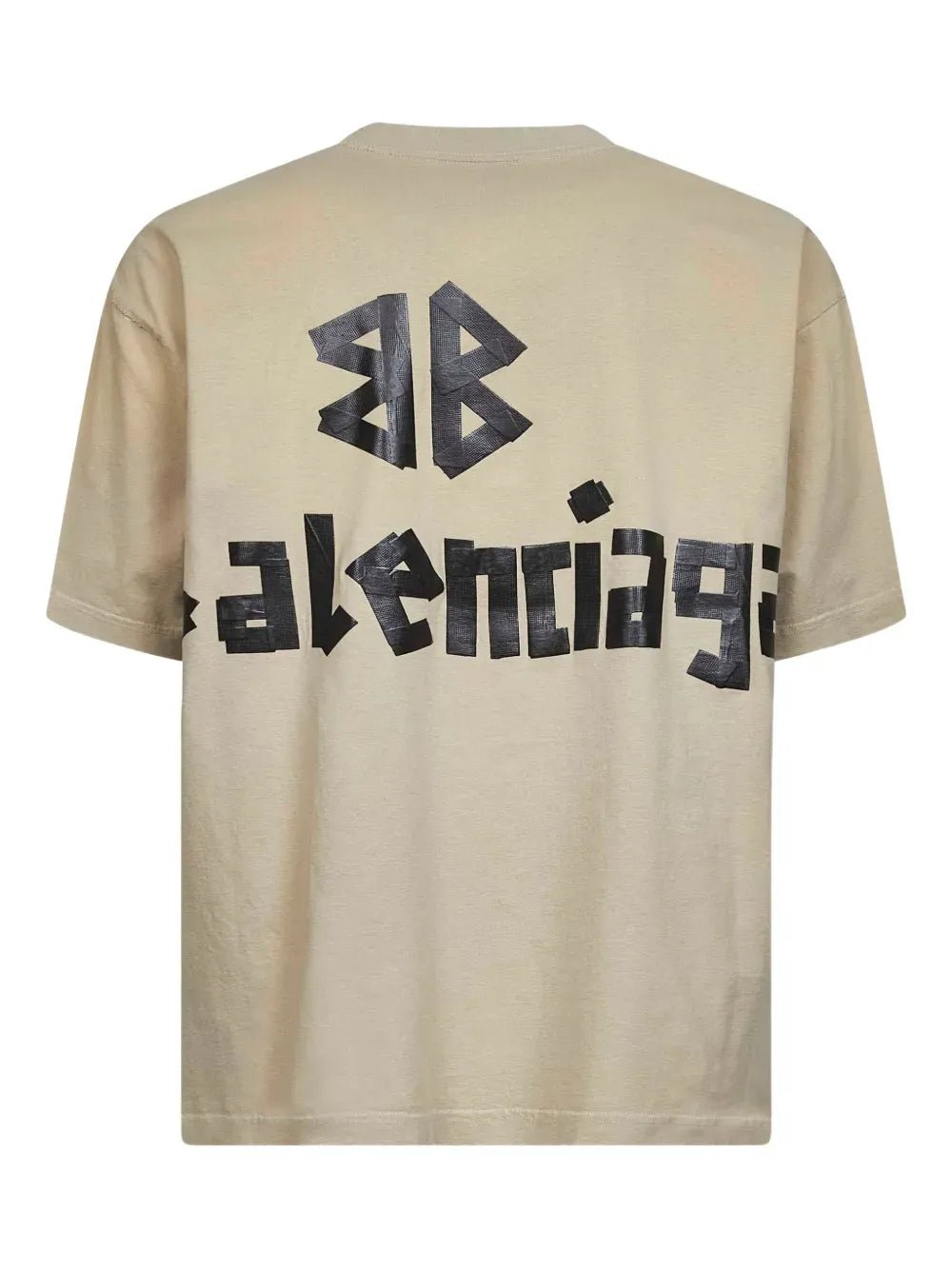 BALENCIAGA - T-shirt beige à écriture noir - Lothaire