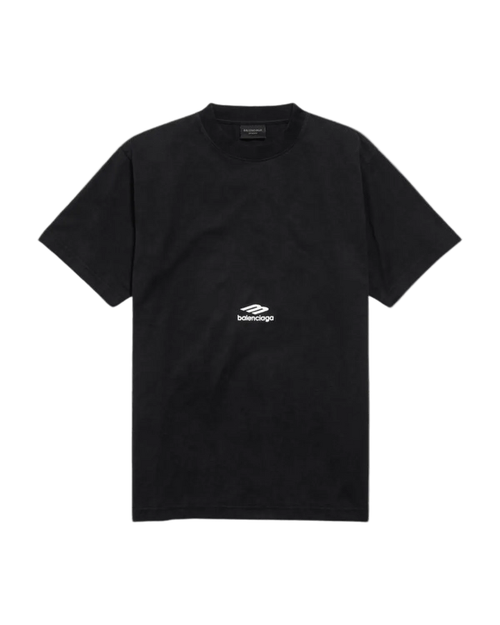 BALENCIAGA - T-shirt femme 3b Sports Icon Noir - Lothaire