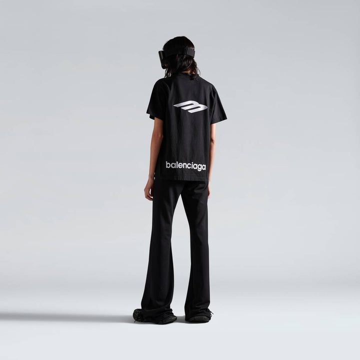 BALENCIAGA - T-shirt femme 3b Sports Icon Noir - Lothaire