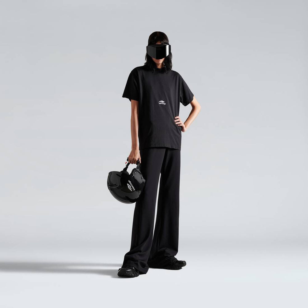 BALENCIAGA - T-shirt femme 3b Sports Icon Noir - Lothaire