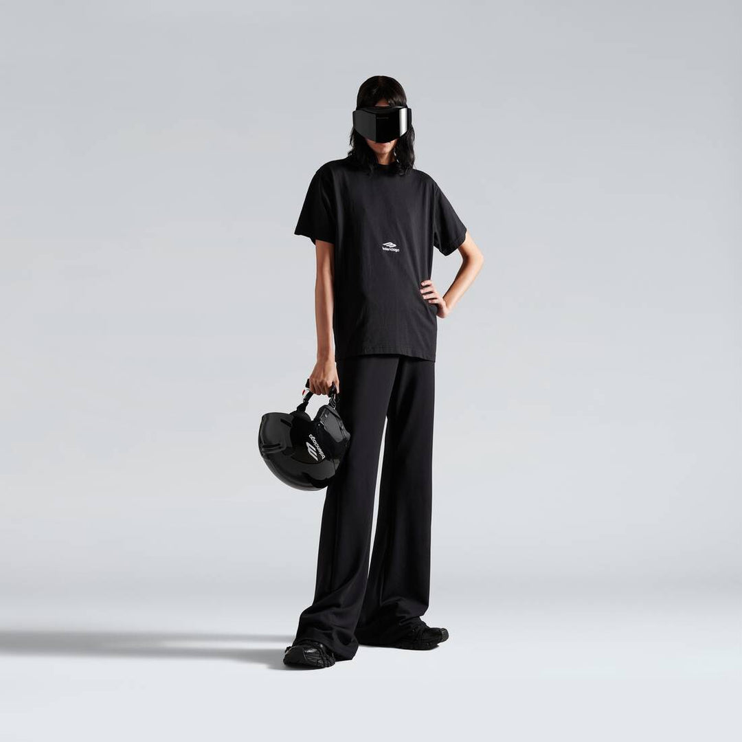 BALENCIAGA - T-shirt femme 3b Sports Icon Noir - Lothaire