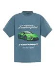 BALENCIAGA - T-shirt Lamborghini bleu - Lothaire
