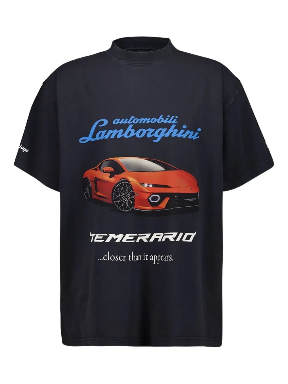 BALENCIAGA - T-shirt Lamborghini noir - Lothaire