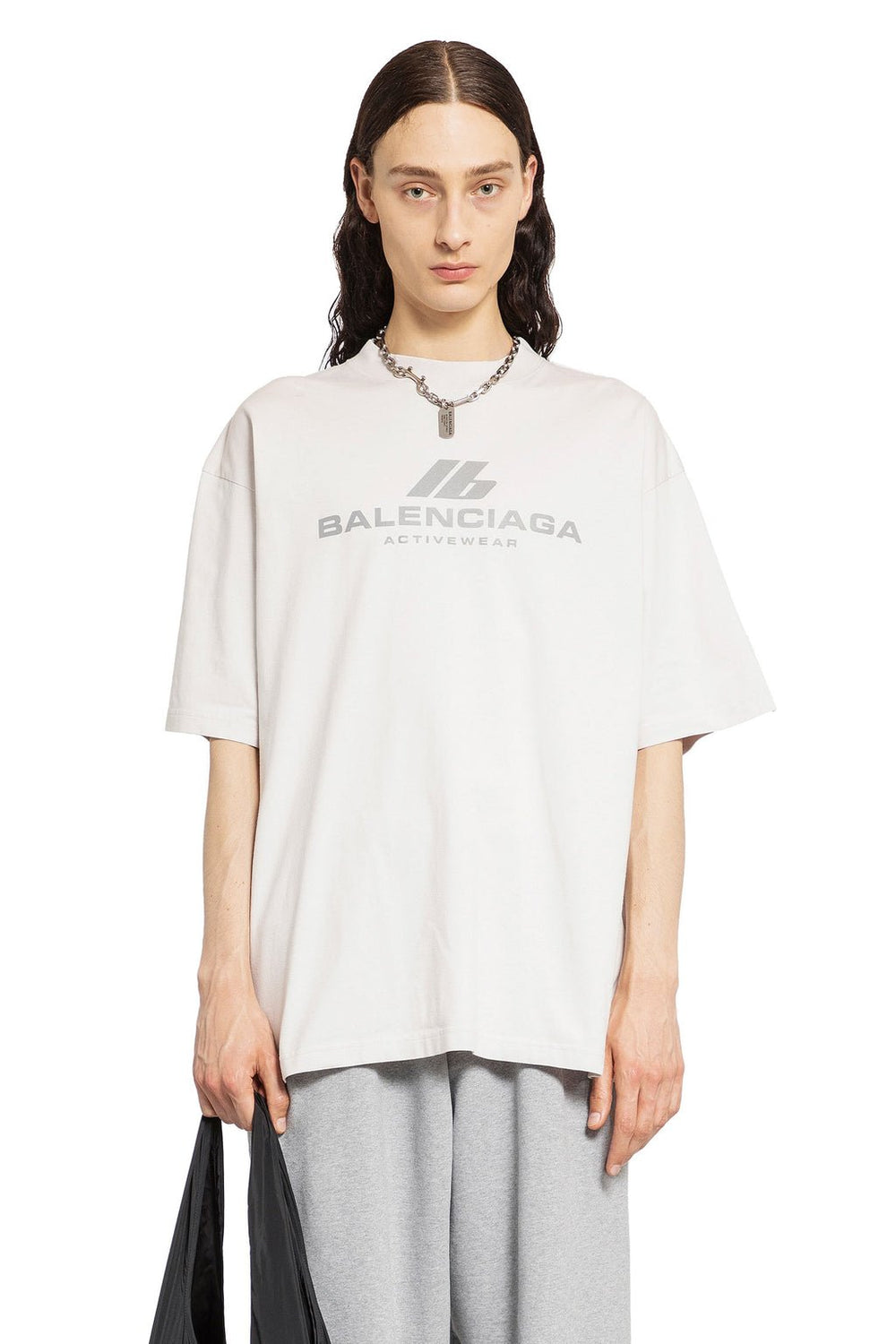 Balenciaga - T Shirt white Actiwear Fit Medium - Lothaire