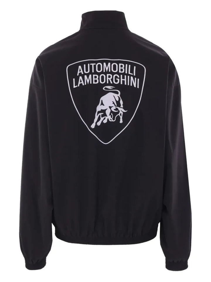 BALENCIAGA - Veste Automobili Lamborghini à logo brodé noir - Lothaire