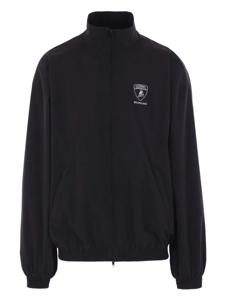 BALENCIAGA - Veste Automobili Lamborghini à logo brodé noir - Lothaire