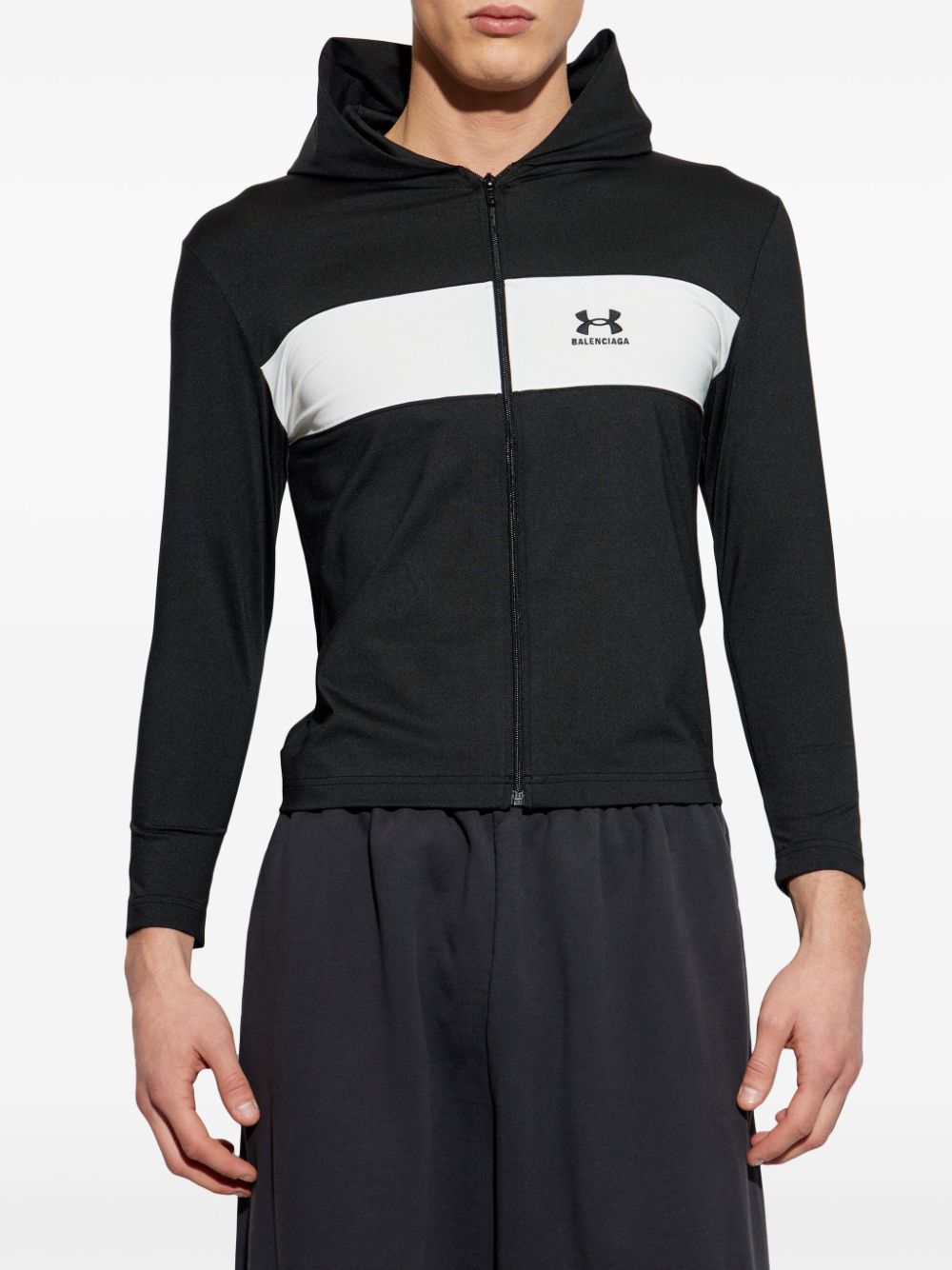 BALENCIAGA - x Under Armour hoodie à logo brodé - Lothaire