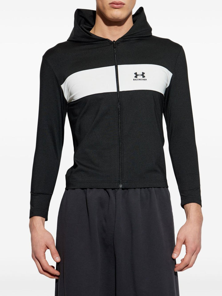 BALENCIAGA - x Under Armour hoodie à logo brodé - Lothaire