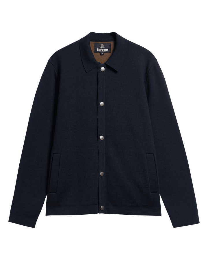 BARBOUR - Cardigan Florcombe Bleu marine - Lothaire