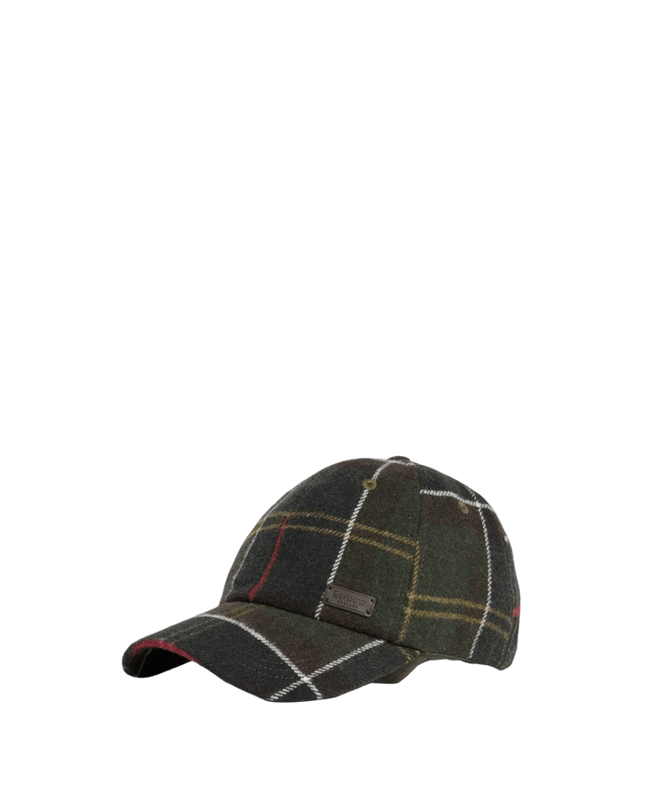 BARBOUR - Casquette Galingale Tartan Classique / Vert forêt - Lothaire