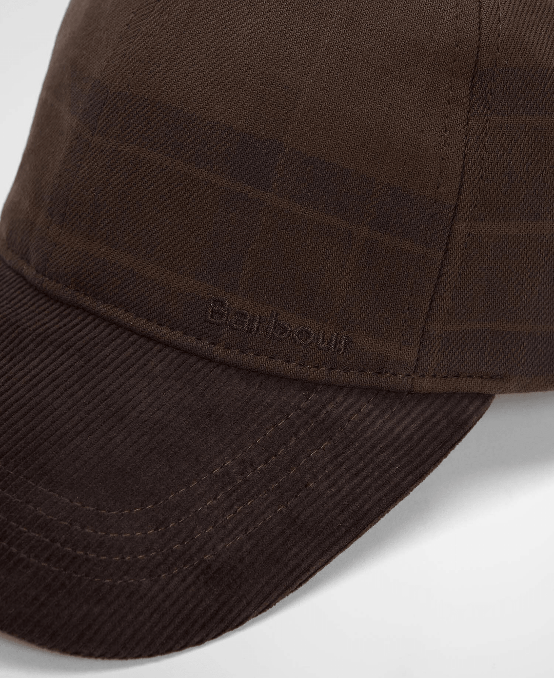 BARBOUR - Casquette Macklow en Coton à Carreaux Vert Tartan Atténué - Lothaire