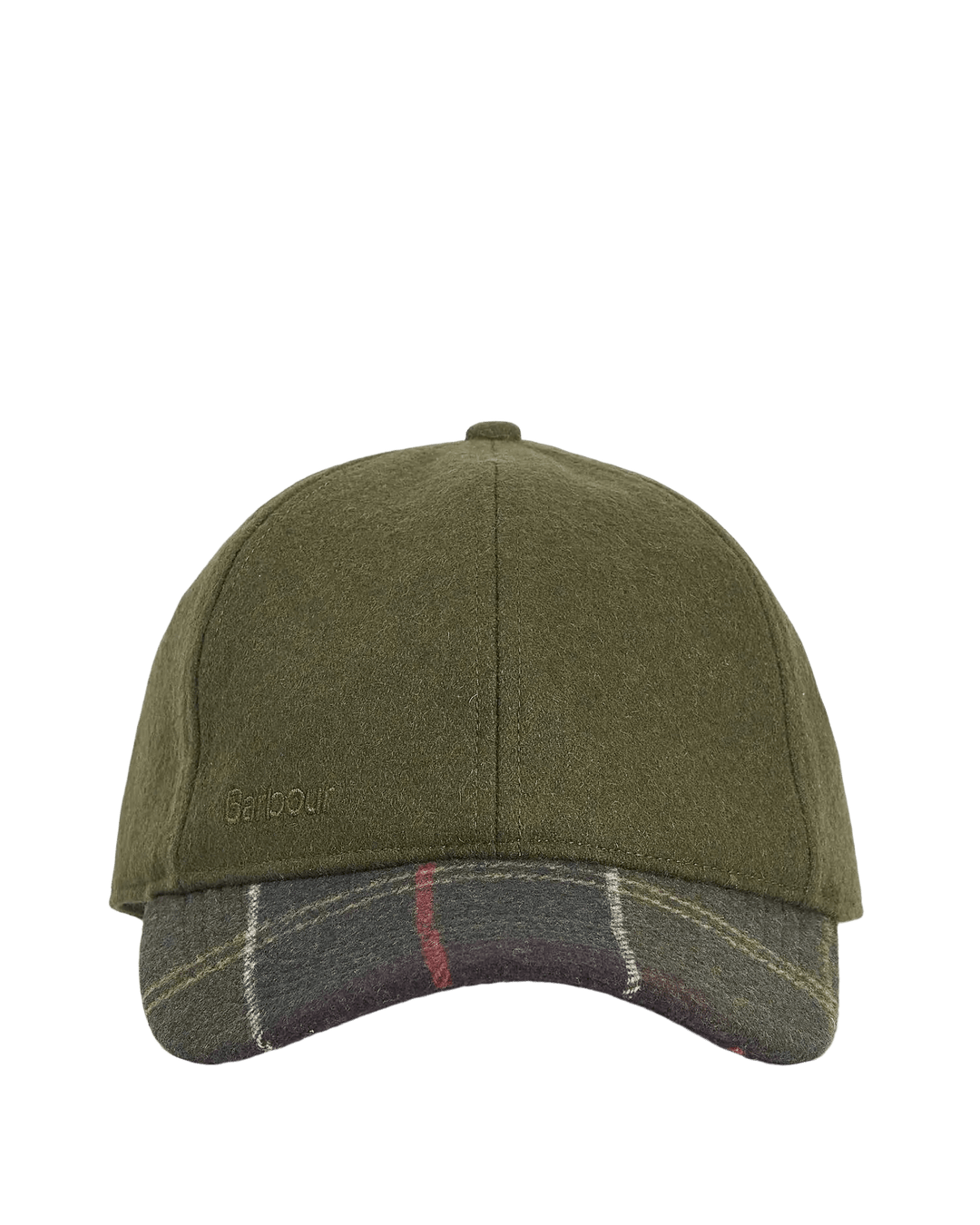 BARBOUR - Casquette Roker Vert forêt / Tartan Classique - Lothaire