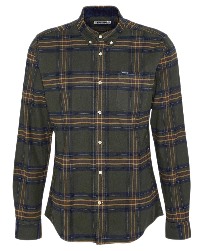 Barbour - Chemise à carreau vert - Lothaire