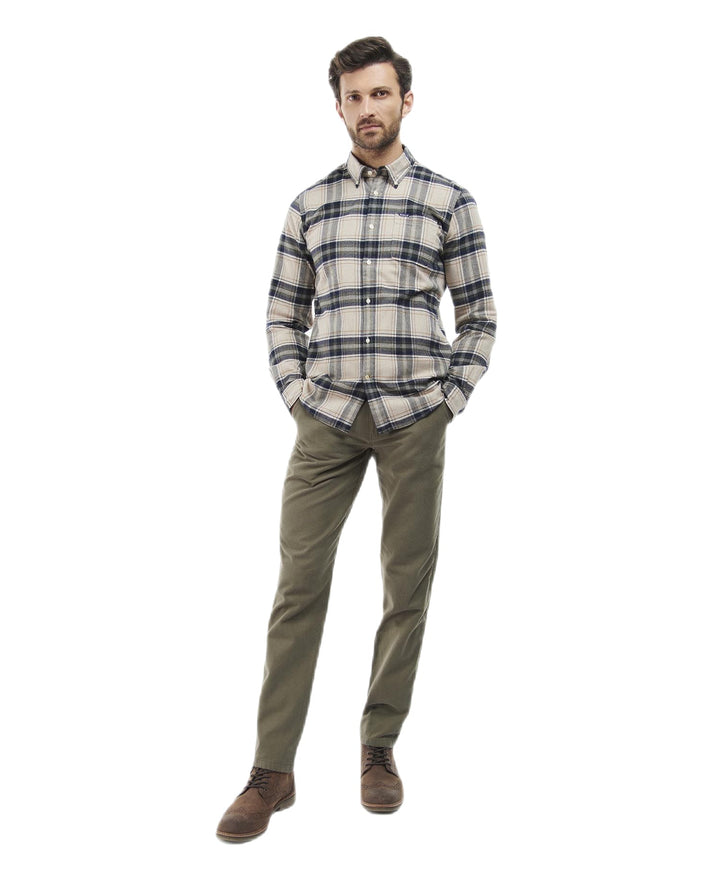 Barbour - Chemise à carreaux Betsom beige - Lothaire