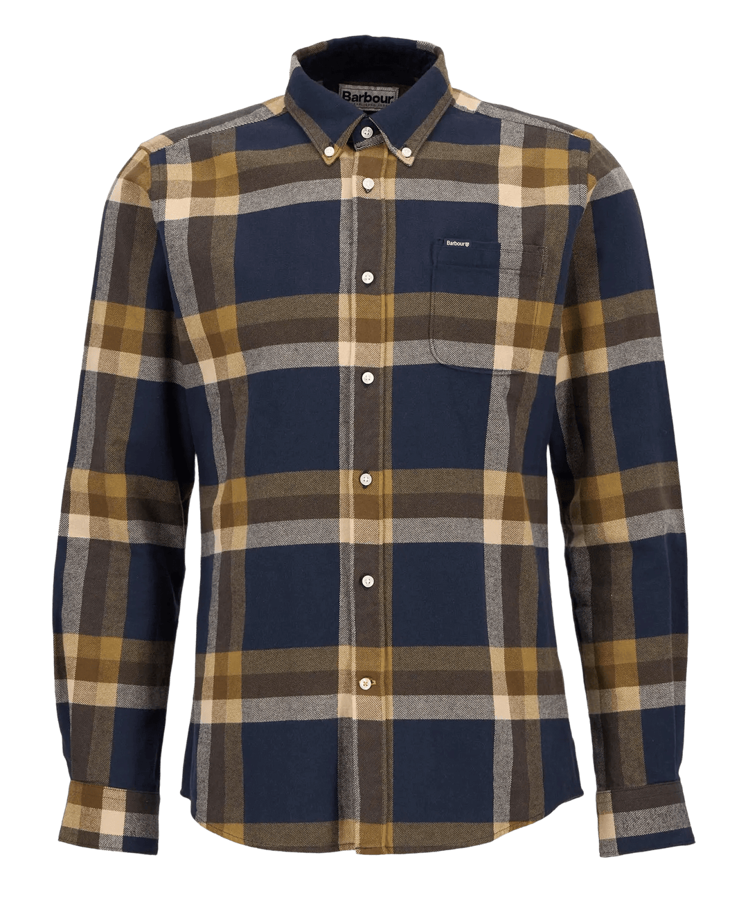 BARBOUR - Chemise à manches longues Folley Tailored Classique Navy - Lothaire