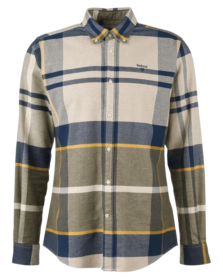 BARBOUR - Chemise Iceloch à carreaux Vert forêt - Lothaire
