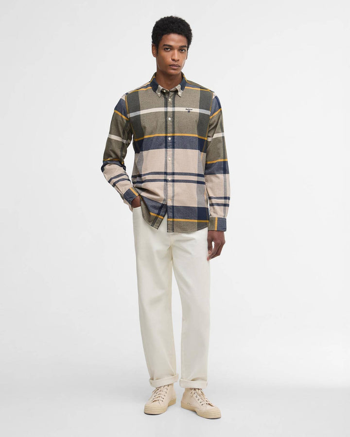 BARBOUR - Chemise Iceloch à carreaux Vert forêt - Lothaire