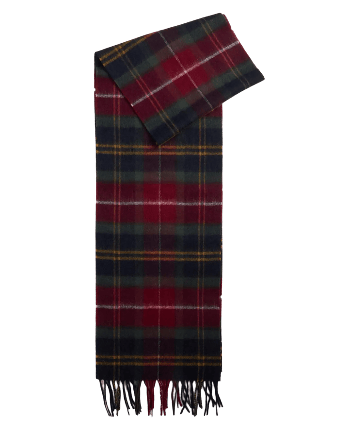 BARBOUR - Écharpe en Laine d'Agneau et Cachemire à Carreaux Tartan Multicolore - Lothaire