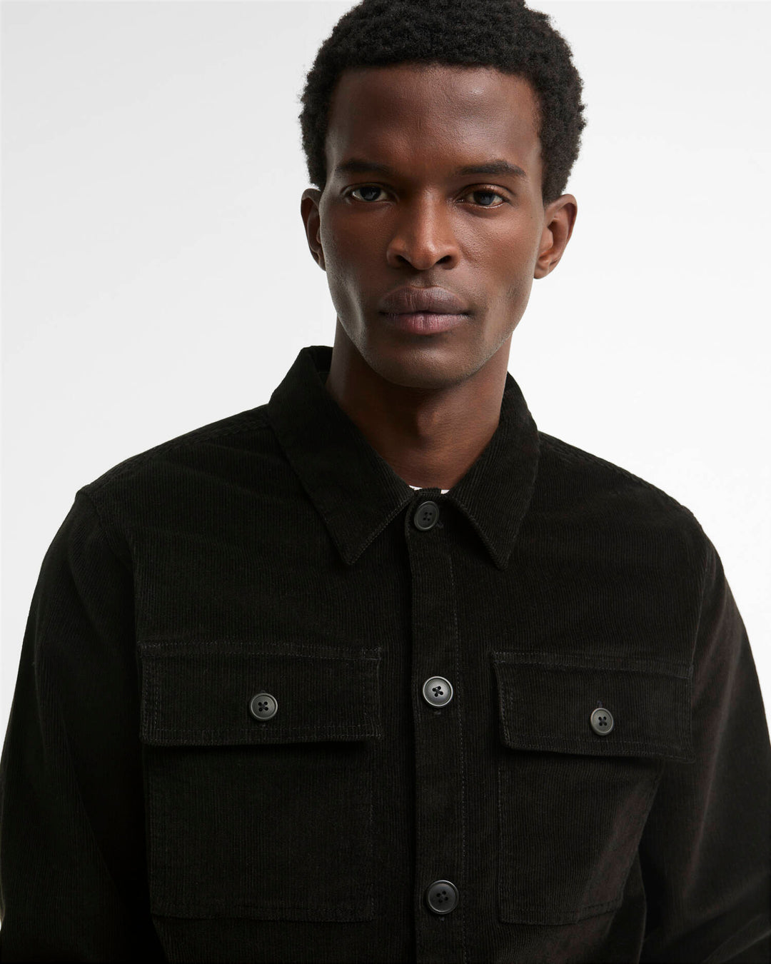 BARBOUR - Surchemise en velours côtelé Tartan / Vert olive - Lothaire