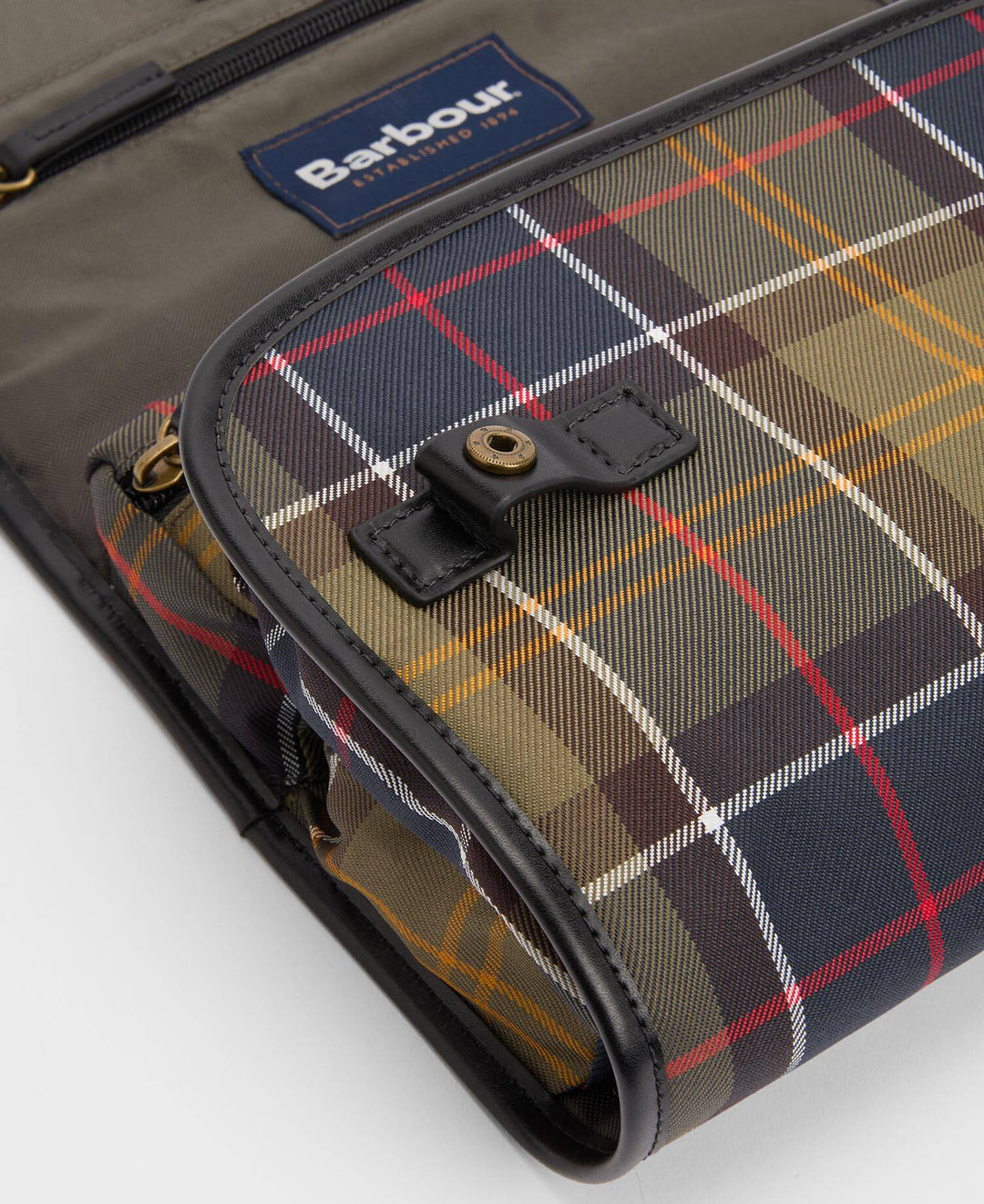 BARBOUR - Trousse de Toilette Suspendue à Carreaux Tartan Multicolore - Lothaire