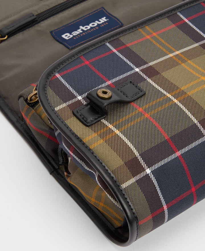 BARBOUR - Trousse de Toilette Suspendue à Carreaux Tartan Multicolore - Lothaire