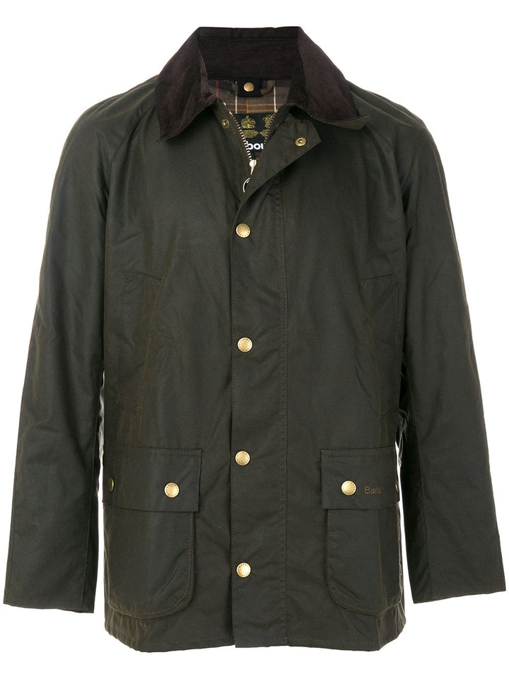 BARBOUR - Veste Ashby en coton vert olive - Lothaire