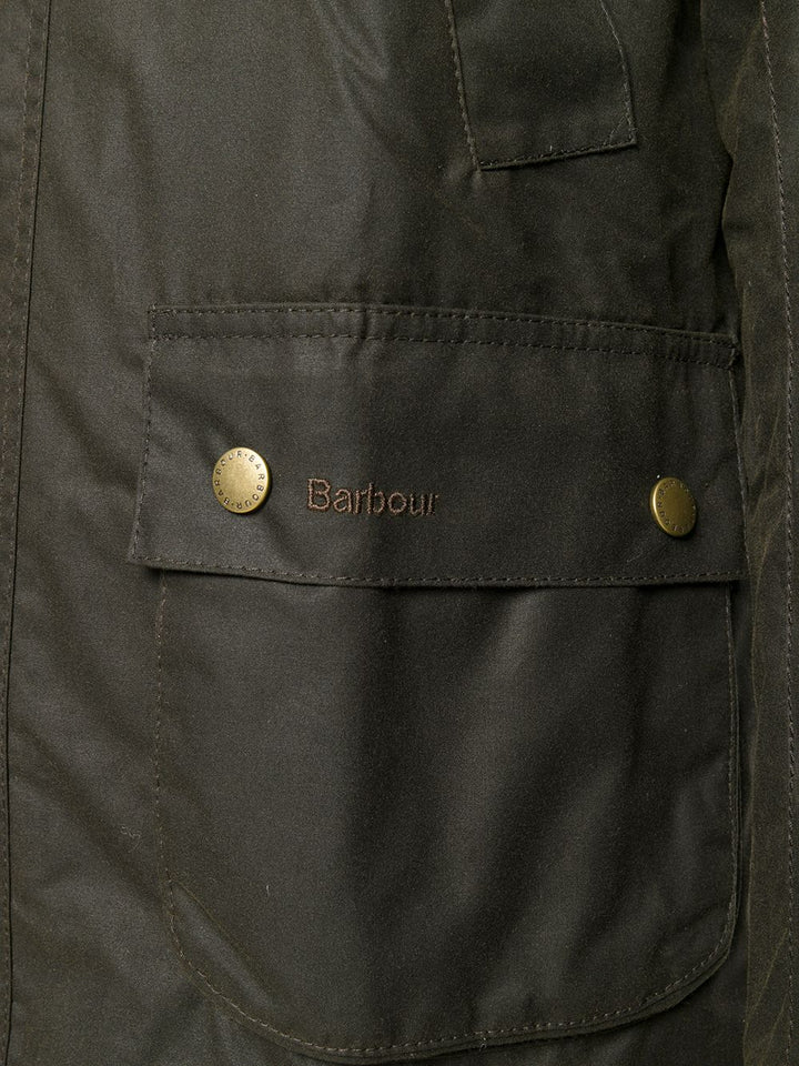 BARBOUR - Veste Ashby en coton vert olive - Lothaire