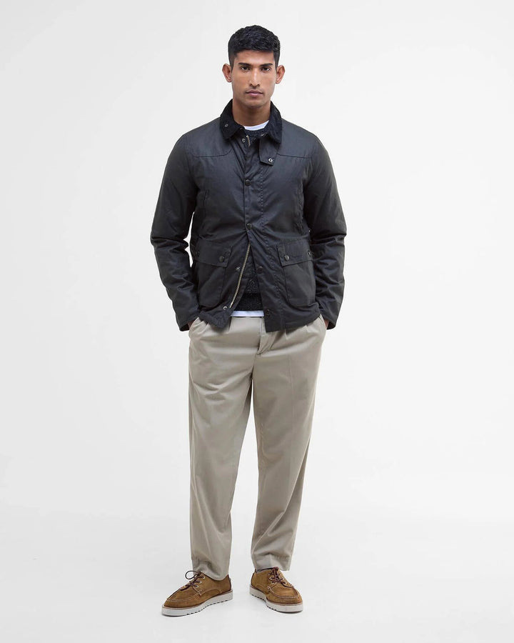 BARBOUR - Veste cirée Reelin Bleu marine - Lothaire